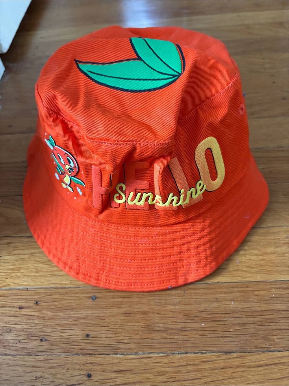 Orange Bird 'Hello Sunshine' Disney Bucket Hat